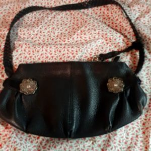 Black and Silver small handbag